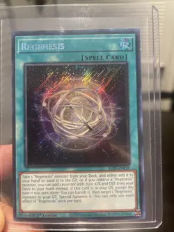 Yugioh Regenesis ALIN-EN059 Secret Rare 1st Edition NM - Image 1