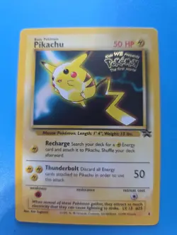 Pikachu WB Movie Promo Card 04/53 WOTC, Excellent Condition - Image 1
