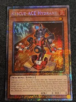 1x (M/NM) Rescue-ACE Hydrant MP25-EN046 Starlight Rare 1st Edition Yugioh - Image 1