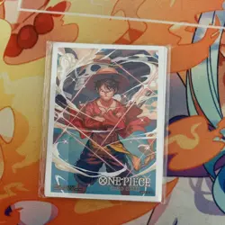 One Piece Card Game Bandai Games Card Fest Promo Luffy Don!! 10 Sleeves - Image 1