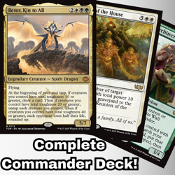 MTG Commander EDH Deck Betor, Kin to All 100 Magic Cards Custom Deck Toughness - Image 1