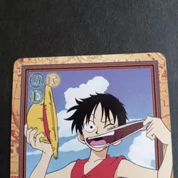 One Piece Carddass Hyper Battle Luffy Hat C05 Bandai Card【U.S./DDP】 - Image 3