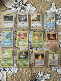 Pokemon Card Bundle CCG Base Set Era Shadowless 23 Cards TCG 90’s - Image 1