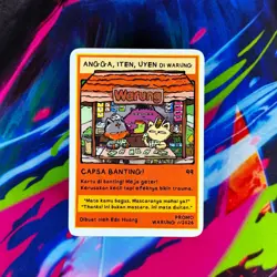 Pokkedo x Warung Promo (1st) - IDN Card Shop - Pokemon Custom Fanart Parody - Image 1