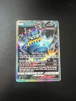 Pokemon TCG Guzzlord GX 63/111 Sm-Crimson Invasion Holo 210 HP Card - Image 1