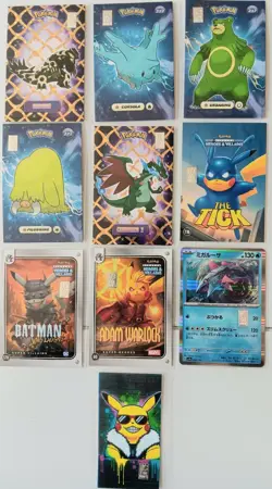 Pokemon with Silver Trading Cards .999 Fine 10 Gr. Total - Image 1