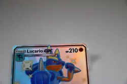 2019 Pokemon Hidden Fates Shiny Vault Card: Lucario GX (SV64/SV94) -Small Crease - Image 3