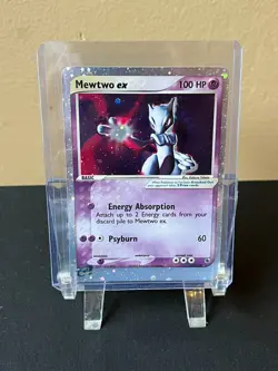 2003 Mewtwo Ex 101/109 Holo Rare Pokemon Card - Ruby and Sapphire Set - Image 1