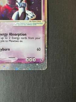 2003 Mewtwo Ex 101/109 Holo Rare Pokemon Card - Ruby and Sapphire Set - Image 5
