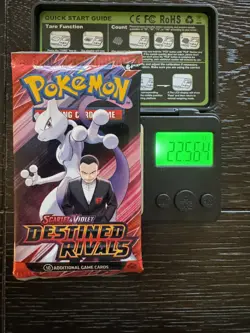 2X (HEAVY) 🔥Packs 22.56g & 22.56g Pokemon Cards Destined Rivals Booster Sealed - Image 1