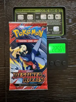 2X (HEAVY) 🔥Packs 22.56g & 22.56g Pokemon Cards Destined Rivals Booster Sealed - Image 4