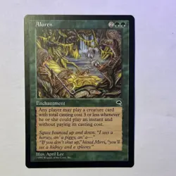Magic: The Gathering Aluren Tempest Rare Enchantment Green Regular English - Image 1