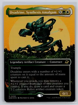 Dyadrine, Synthesis Amalgam (Borderless) 298 Edge of Eternities Foil NM - Image 1