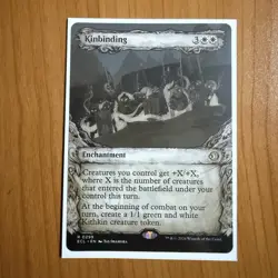 Kinbinding - Showcase Lorwyn Eclipsed N/M MTG Magic The Gathering - Image 1