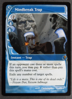 MTG Mindbreak Trap (Future Sight) | Mystery Booster 2 | NM | Rare Blue Instant - Image 1