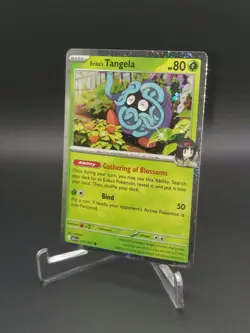 Erika's Tangela 007/217 Cosmos Holo W/ Swirls Promo Pokemon Ascended Heroes 💎 - Image 2