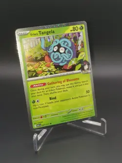 Erika's Tangela 007/217 Cosmos Holo W/ Swirls Promo Pokemon Ascended Heroes 💎 - Image 3