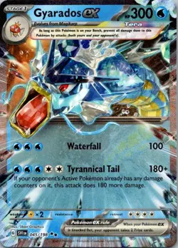 Pokemon TCG Gyarados ex 045/198 Scarlet & Violet NM (SKU 1-3) - Image 1