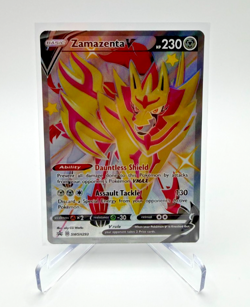 Pokemon TCG Zamazenta V (Shiny) SWSH293 SWSH: Sword & Shield Promo Cards Holo - Image 1