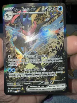 Greninja EX 132 Black Star Promo Card Near Mint Condition Pokemon TCG - Image 1