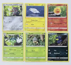 6x Yuka Mori Clay pokemon Card Lot - English - NM/M - Image 1