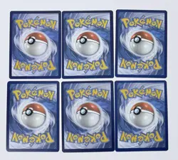 6x Yuka Mori Clay pokemon Card Lot - English - NM/M - Image 2