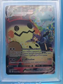 Pokemon Mimikyu VMAX Holo Ultra Rare Graded Brilliant Stars TG17/TG30 Gem 10 PSA - Image 3