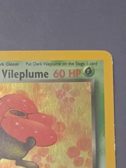 Pokemon Dark Vileplume 13/82 Holo - Team Rocket Unlimited LP-NM - Image 4