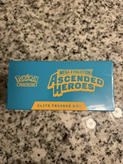 Pokemon Ascended Heroes ETB (Elite Trainer Box) Sealed package - Image 2