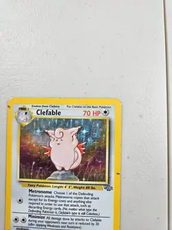 Clefable 1/64 Holo Rare Jungle HP Vintage Pokemon TCG - Image 5