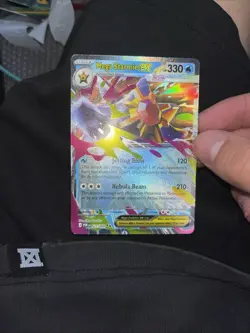 Pokemon Mega Starmie EX 021/088 Me03 Perfect Order Holo Full Art 330 HP 120/210 - Image 1