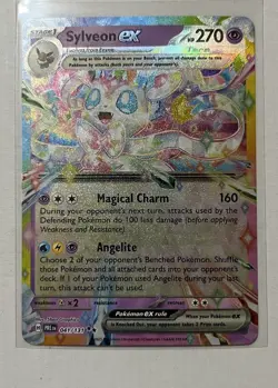 Pokemon Sylveon ex 041/131 Sv: Prismatic Evolutions Double Rare Full Art Holo - Image 1