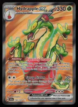 Hydrapple ex 156/142 Full Art Ultra Rare Stellar Crown Pokemon NM - Image 1
