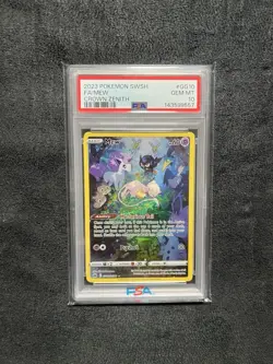 Pokemon Crown Zenith Galarian Gallery Mew #GG10 PSA 10 - Image 1