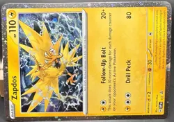 Zapdos SVP 157 Scarlet & Violet Black Star Promo Rare Pokemon TCG NM - Image 2