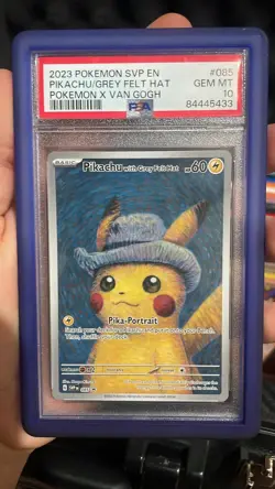 pokemon pikachu van gogh psa 10 - Image 1