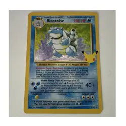Pokemon TCG Blastoise Celebrations Classic Collection Holo 2/102 HP100 Stage 2 - Image 1