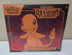 Pokemon Scarlet & Violet Obsidian Flames Elite Trainer Box (ETB) English Sealed - Image 1