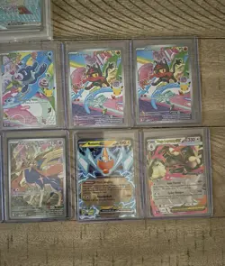 2025 POKEMON DESTINED RIVALS HYPER RARE TEAM ROCKET'S MEWTWO EX PSA 9 + More 🔥 - Image 5