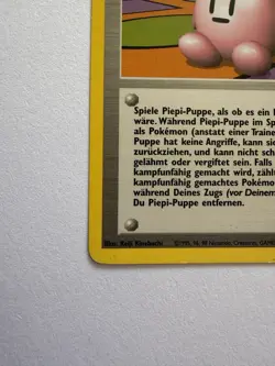 Pokemon TCG Clefairy Doll Base Set 70/102, GERMAN language - Image 5