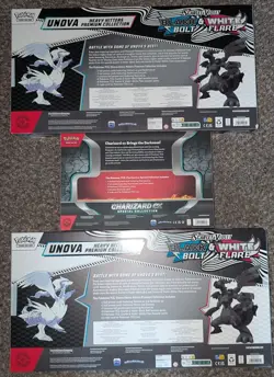 2x Pokemon TCG Unova Heavy Hitters Premium Collection& 1Charizard Ex Collection - Image 2