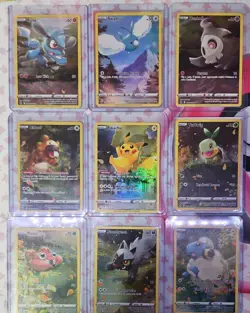 Pokemon Crown Zenith Set of 9 Complete Connecting Art - Image 1