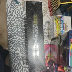 Pokemon Mega Charizard X ex Ultra Premium Collection Box Sealed New UPC - Image 4