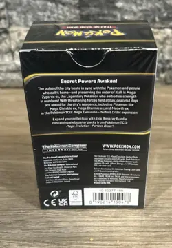 Pokemon TCG: Mega Evolution-Perfect Order Booster Bundle (6 Packs) SEALED - Image 2