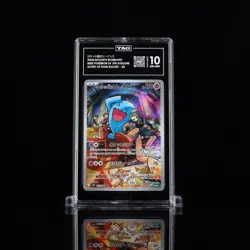 2025 POKEMON JAPANESE GLORY OF TEAM ROCKET #103 TEAM ROCKET'S WOBBUFFET (TAG 10) - Image 1