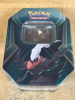 Pokemon TCG - Mighty Mysterious Tin/Knockout Tin [Darkrai] [Factory-Sealed] - Image 1