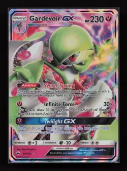 Gardevoir GX 93/147 Holo Rare GX Burning Shadows Pokemon Near Mint - Image 1