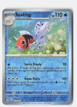 Seaking Reverse Holo 119/165 Uncommon 151 Pokemon Near Mint - Image 1