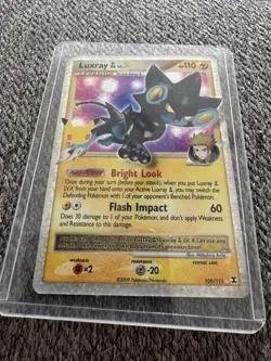 Luxray GL Lv.X Ultra Rare Holo Pokemon TCG Rising Rivals 109/111 English - Image 1