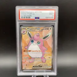 Psa 9 MINT Wigglytuff Ex 187/165 Pokemon Scarlet & Violet 151 ENGLISH - Image 1